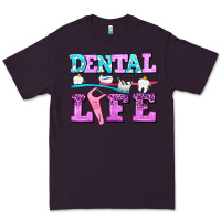 Plum dental life with teeth Premium Tee - AdoDesignShop