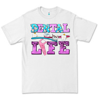 White dental life with teeth Premium Tee - AdoDesignShop