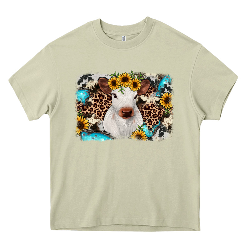Cowhide Leopard Calf Heavy Core Tee by JahusDesignShop | Teevron
