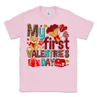 Bubblegum Pink my first valentines day Classic Tee - NancyCooperArtShop