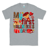 Heather Grey my first valentines day Classic Tee - NancyCooperArtShop