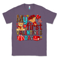 Lavender my first valentines day Classic Tee - NancyCooperArtShop