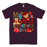 Plum my first valentines day Classic Tee - NancyCooperArtShop
