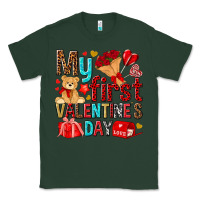 Sports Green my first valentines day Classic Tee - NancyCooperArtShop