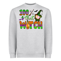 Heather Grey 100  that witch Heavyweight Sweatshirt - BundleAndBundleShop