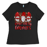 Black hangin' with my gnomies Ladies Tee - JahusDesignShop