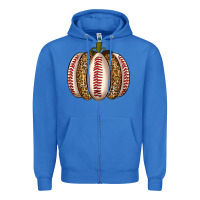 True Royal Baseball Pumpkin Zipper Hoodie - texasbilliewilder