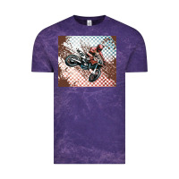 Cloud Purple born to ride dirty bikes Vintage Tee - MaliasSmallBusiness