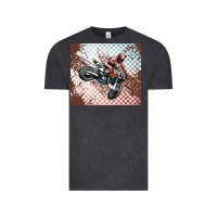 Vintage Black born to ride dirty bikes Vintage Tee - MaliasSmallBusiness