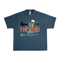 Midnight Navy have the day you deserve Urban Heavy Tee - MaliasSmallBusiness
