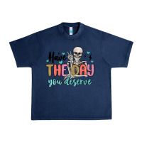 Navy have the day you deserve Urban Heavy Tee - MaliasSmallBusiness