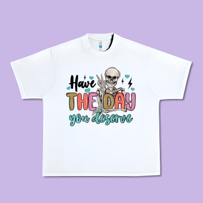 Have The Day You Deserve Urban Heavy Tee Designed By Maliassmallbusiness