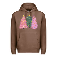 Chestnut christmas trees Premium Hoodie - CowGirlArtShop