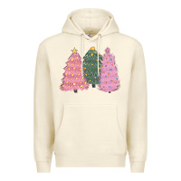 Sandshell christmas trees Premium Hoodie - CowGirlArtShop