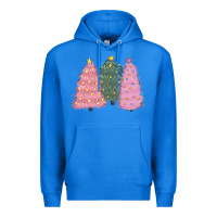 True Royal christmas trees Premium Hoodie - CowGirlArtShop