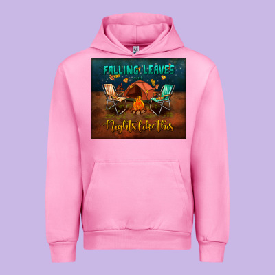 Falling Leaves And Nights Like This Mouse Pad Urban Hoodie Designed By Bundleandbundleshop