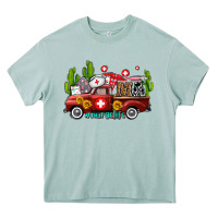 Arona ma medical assistant nurse truck with cactus and sunflowers Heavy Core Tee - AdoDesignShop