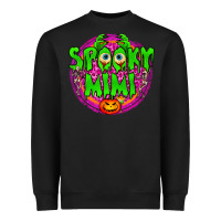 Black spooky mimi Heavyweight Sweatshirt - BundleAndBundleShop