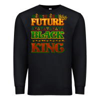 Black Future black king Premium Sweatshirt - HowdyJamesFarm
