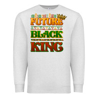 Oatmeal Heather Future black king Premium Sweatshirt - HowdyJamesFarm
