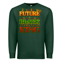 Sports Green Future black king Premium Sweatshirt - HowdyJamesFarm