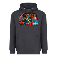Smoke i love usa gnomes 4th of july Heavyweight Hoodie - CowGirlArtShop