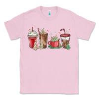 Bubblegum Pink christmas tree cake and coffee cups Classic Tee - MaliasSmallBusiness