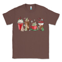 Chestnut christmas tree cake and coffee cups Classic Tee - MaliasSmallBusiness