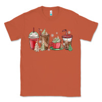 Copper christmas tree cake and coffee cups Classic Tee - MaliasSmallBusiness