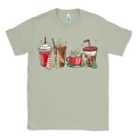 Matcha christmas tree cake and coffee cups Classic Tee - MaliasSmallBusiness