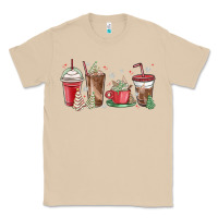 Mushroom christmas tree cake and coffee cups Classic Tee - MaliasSmallBusiness