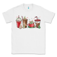 White christmas tree cake and coffee cups Classic Tee - MaliasSmallBusiness