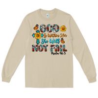 Mushroom god is within her she will not fail Long Sleeve Tee - BundleAndBundleShop