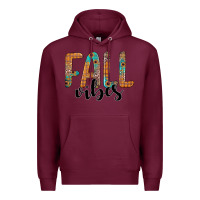 Burgundy fall vibes Premium Hoodie - JahusDesignShop