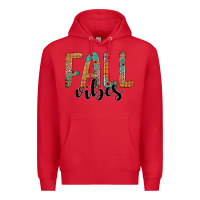 Red fall vibes Premium Hoodie - JahusDesignShop