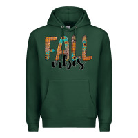 Sports Green fall vibes Premium Hoodie - JahusDesignShop