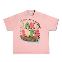 Salmon lake life Urban Heavy Tee - MaliasSmallBusiness