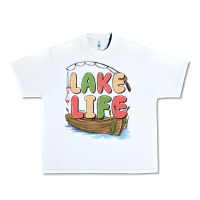White lake life Urban Heavy Tee - MaliasSmallBusiness