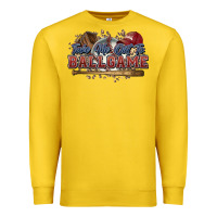 Lemon Take me out to ball game baseball Premium Sweatshirt - HowdyJamesFarm