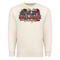 Sandshell Take me out to ball game baseball Premium Sweatshirt - HowdyJamesFarm