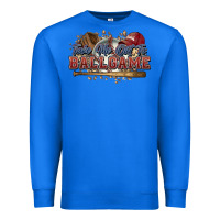 True Royal Take me out to ball game baseball Premium Sweatshirt - HowdyJamesFarm