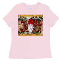 Bubblegum Pink gnome joy Ladies Tee - JahusDesignShop