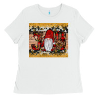 White gnome joy Ladies Tee - JahusDesignShop