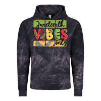 Cloud Black juneteenth vibes only Vintage Hoodie - MaliasSmallBusiness