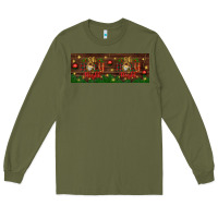 Army Green oh holy night Long Sleeve Tee - BundleAndBundleShop