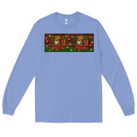 Colony Blue oh holy night Long Sleeve Tee - BundleAndBundleShop