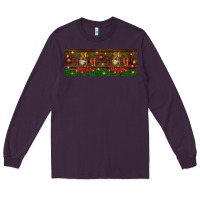 Plum oh holy night Long Sleeve Tee - BundleAndBundleShop
