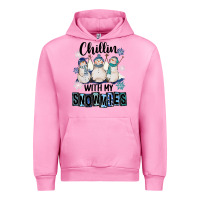 Chillin With My Snowmies Urban Hoodie | Teevron