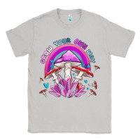 Moon Dust grow your own way crystal and mushroom Classic Tee - MaliasSmallBusiness