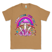 Toasted Coconut grow your own way crystal and mushroom Classic Tee - MaliasSmallBusiness